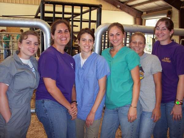 Dr. Jenny Sones and classmates